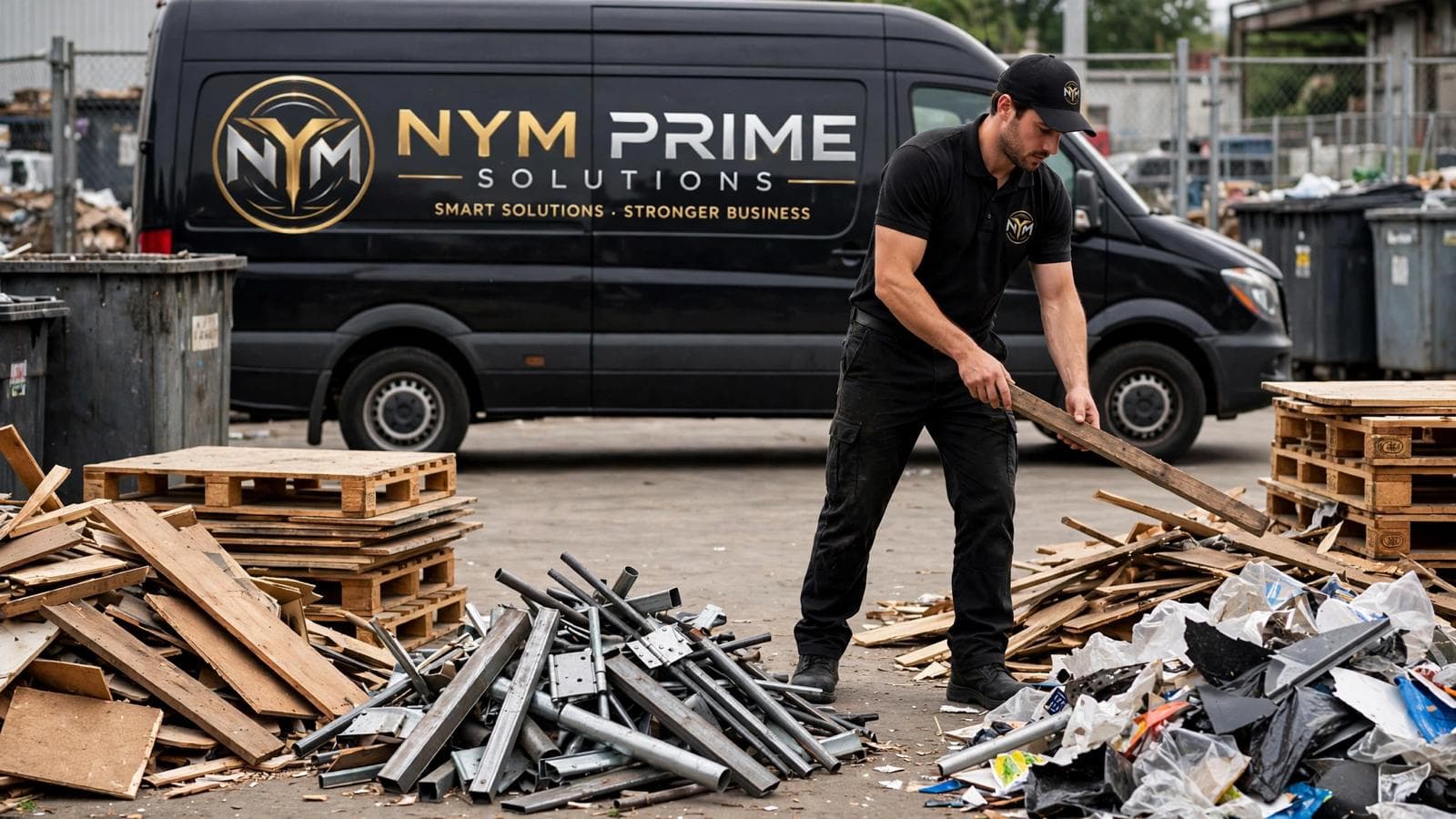 Careful handling of appliances and large items during removal